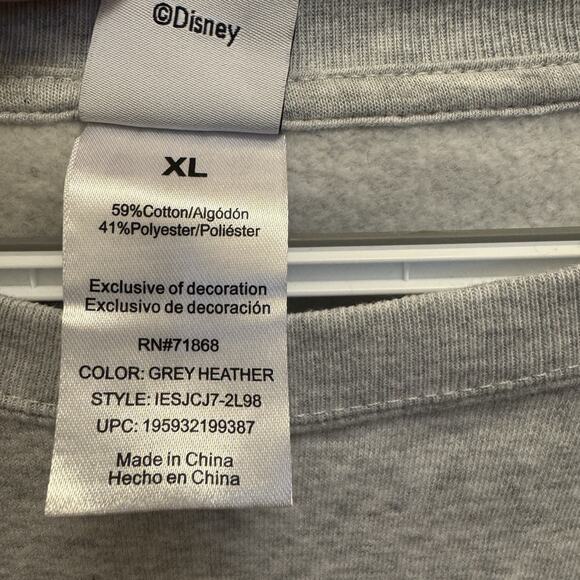 Minnie Mouse Disney Authentic Sweatshirt Women’s Embroidered Soft New With Tag. - Picture 3 of 5